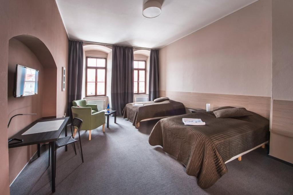 Hotel U lva Bílina Buitenkant foto